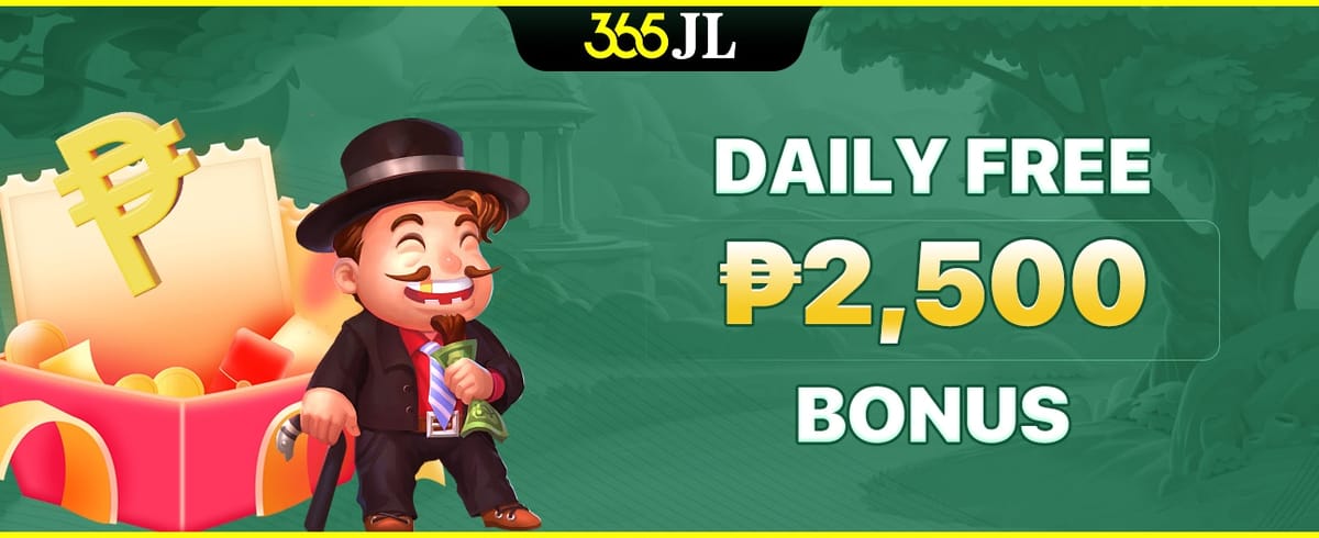 Daily ₱2,500 Bonus promotion banner